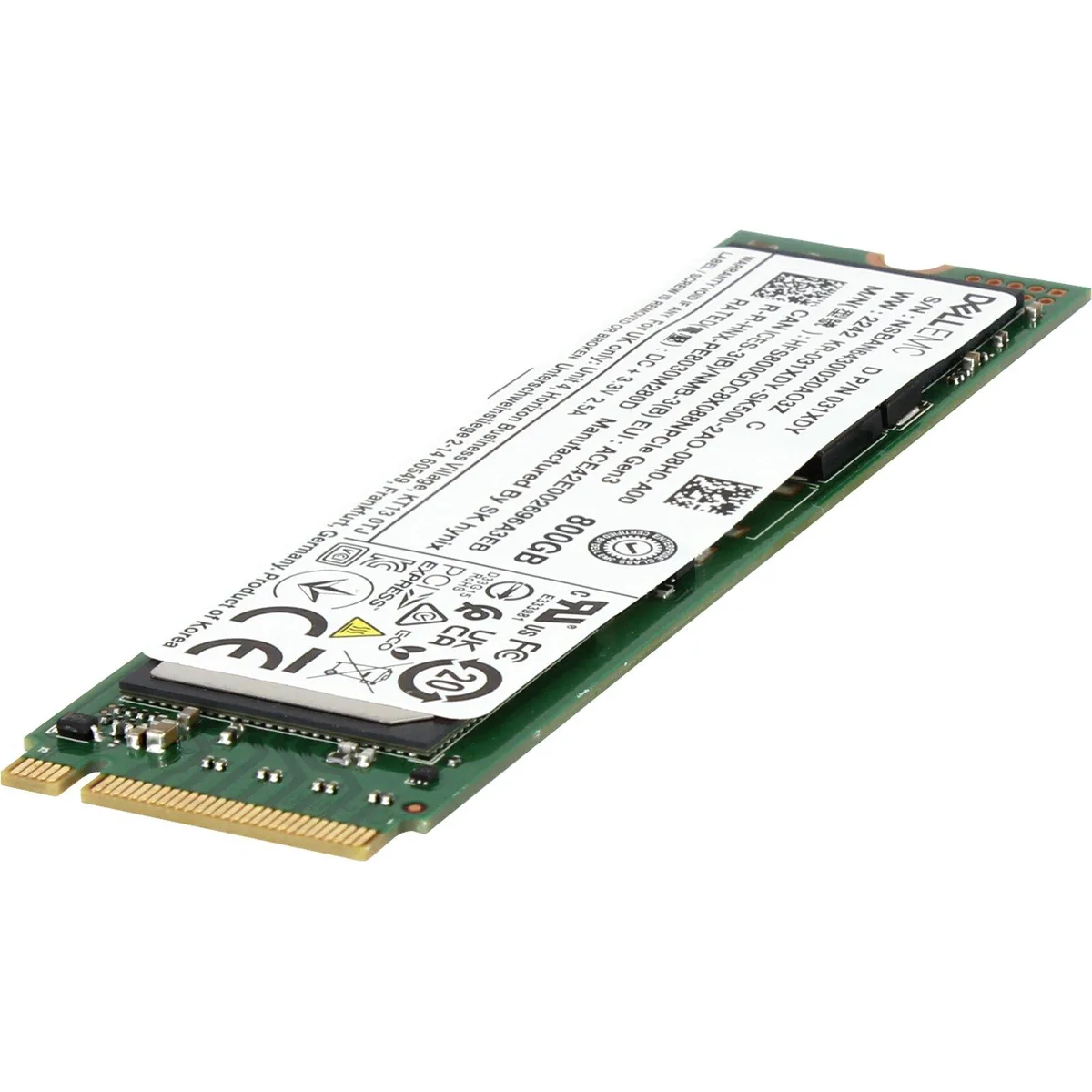 DELL DELL 31XDY 800GB NVMe 2280 SSD PE8030 — product photo