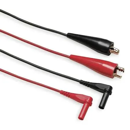 Fluke Fluke TL28A Automotive Test Lead Set, CAT I 30V, 60", Silicone, Black, Red — product photo