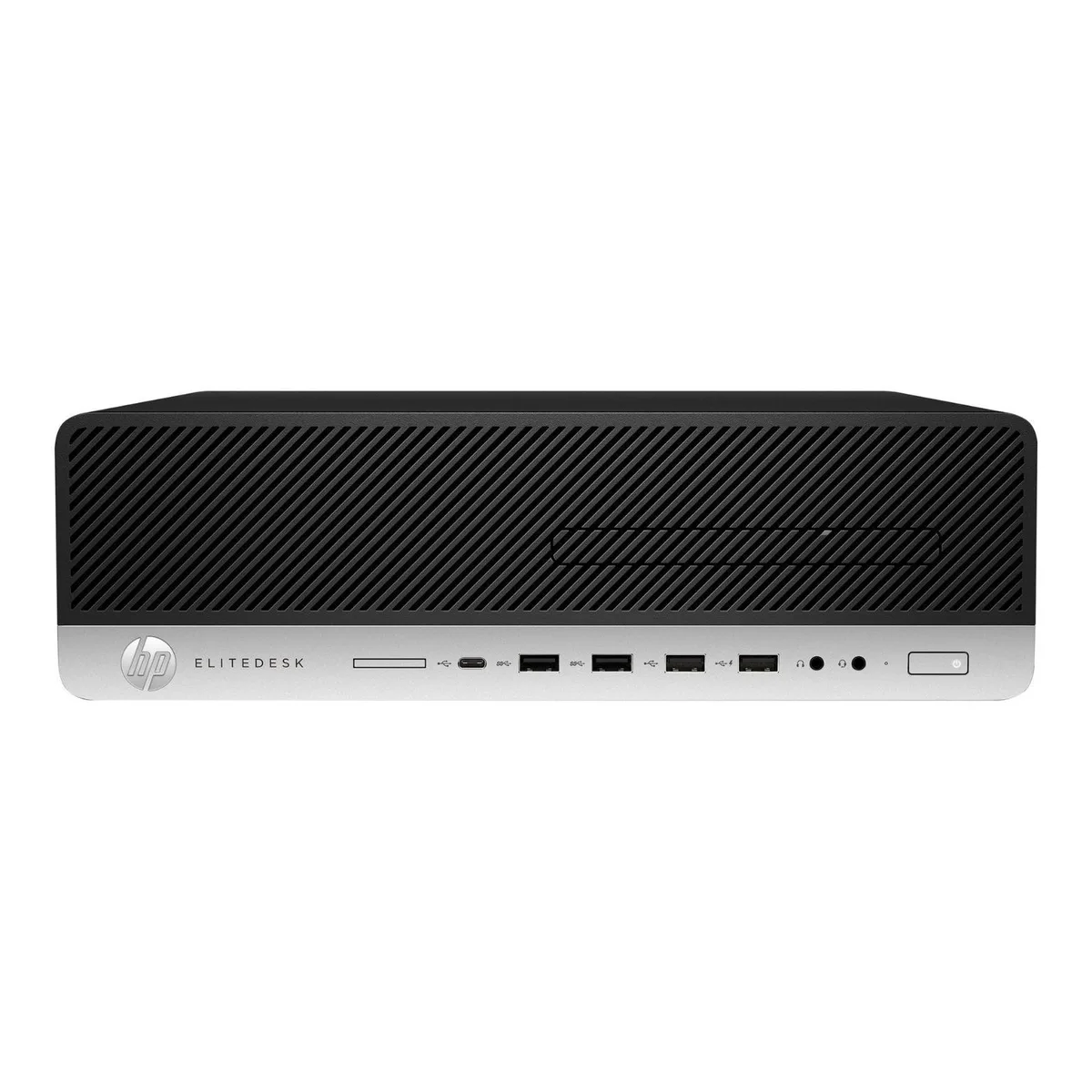 HP HP EliteDesk 800 G4 SFF i7-8700 3.2 GHz 8 GB DDR4 256 GB NVMe Windows 11 Pro Black — product photo