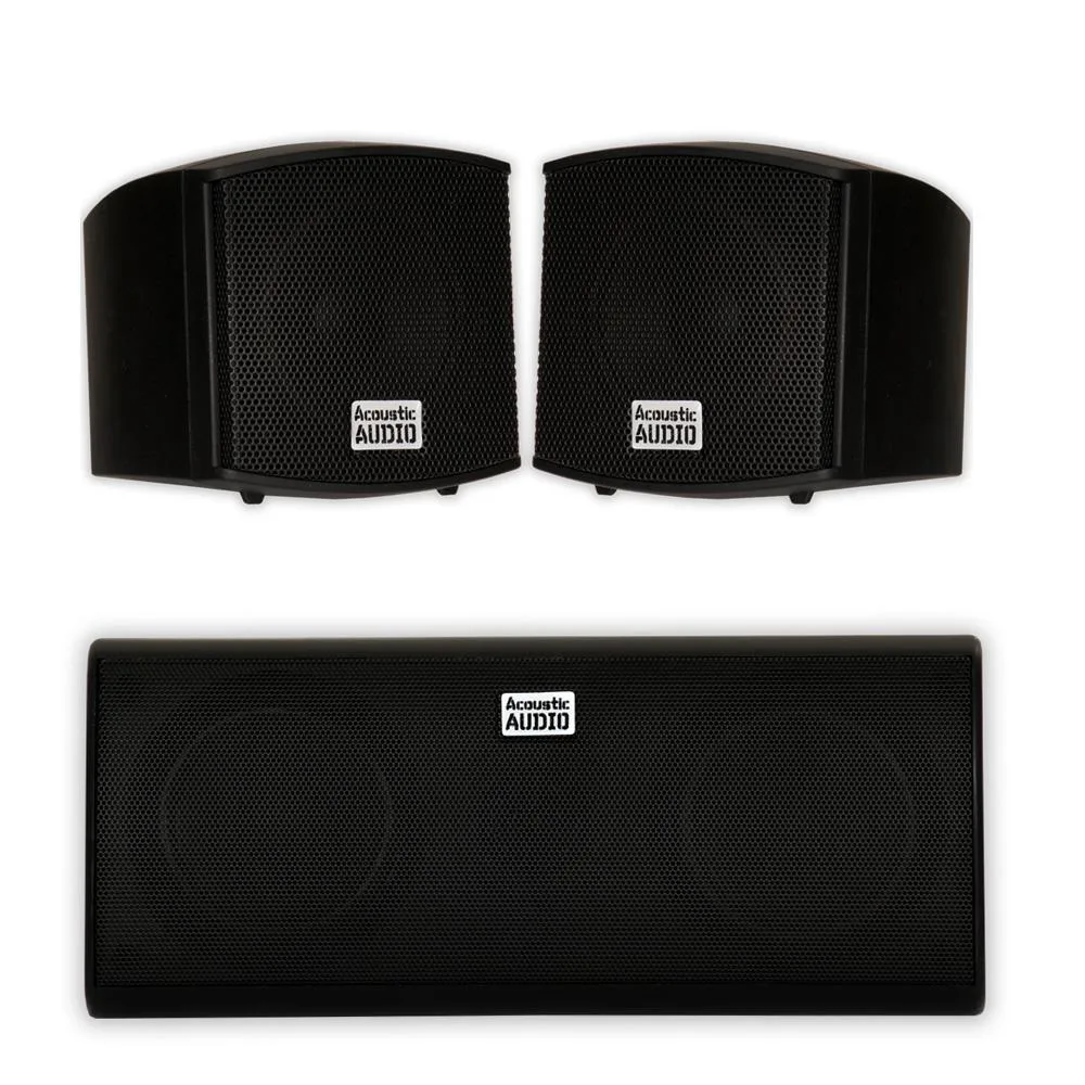 Goldwood Sound, Inc. Goldwood Sound, Inc. Acoustic Audio AA321B &amp; AA35CB 3 Speaker Set — product photo