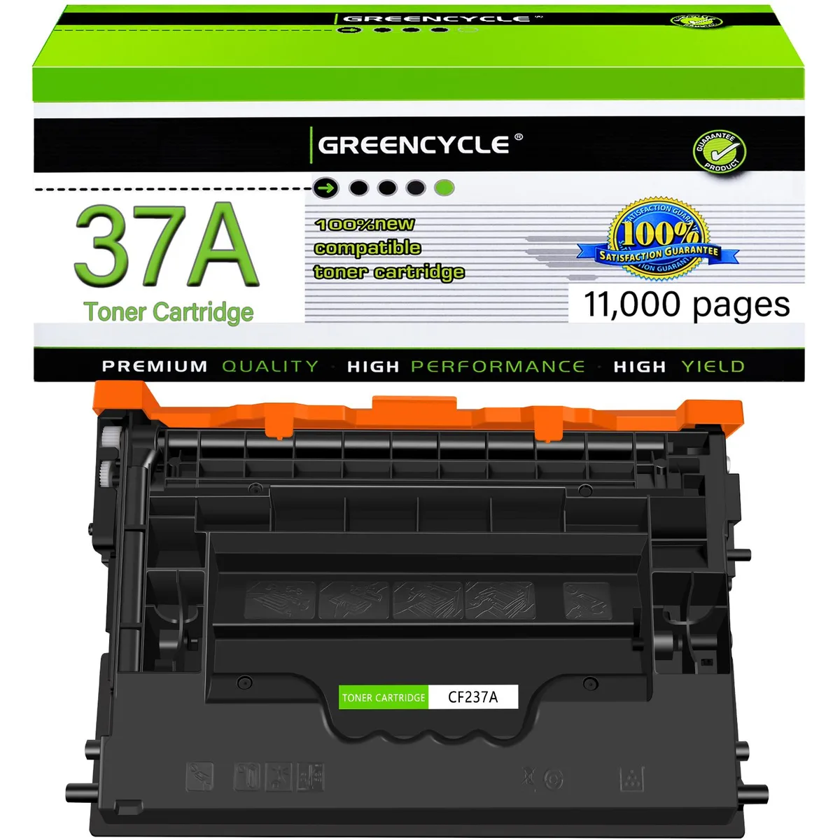GREENCYCLE GREENCYCLE CF237A toner cartridge 11000 pages black — product photo