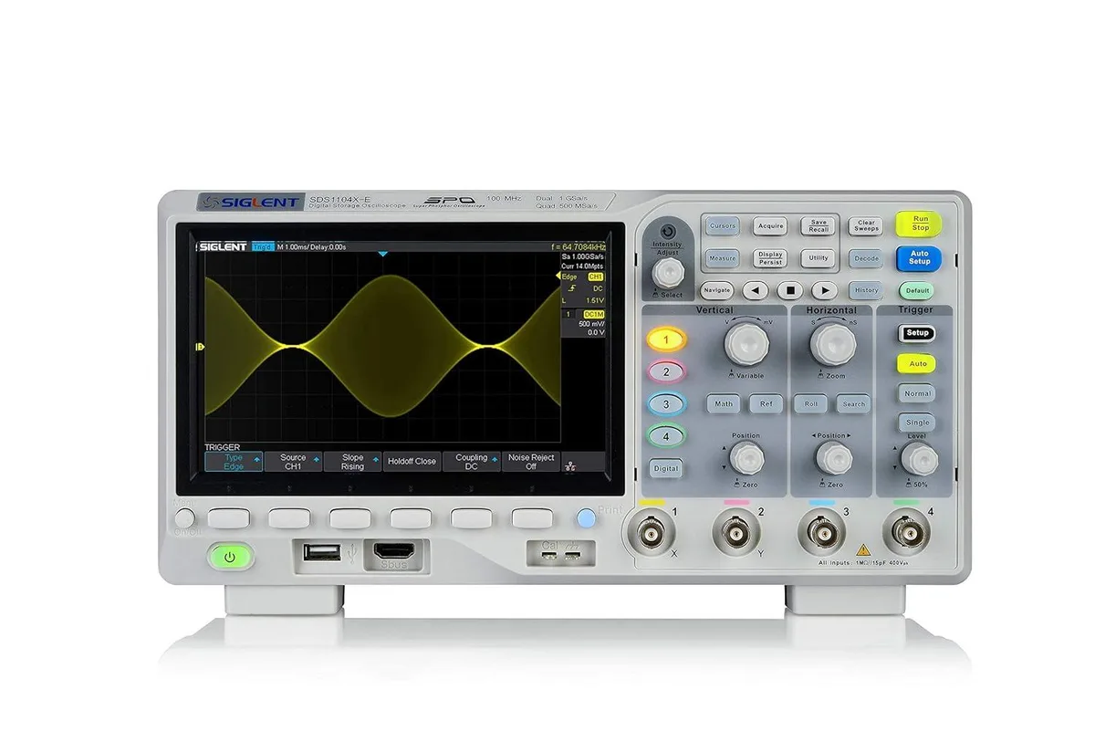WUQ WUQ SDS1104X-E 100MHz 4ch Digital Oscilloscope Grey — product photo