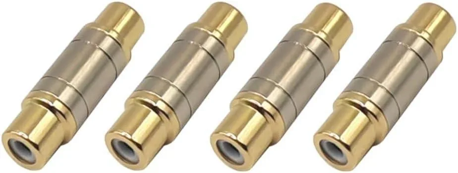 Boxwave Boxwave RCA Female to Female Coupler Adapter 4pcs — product photo