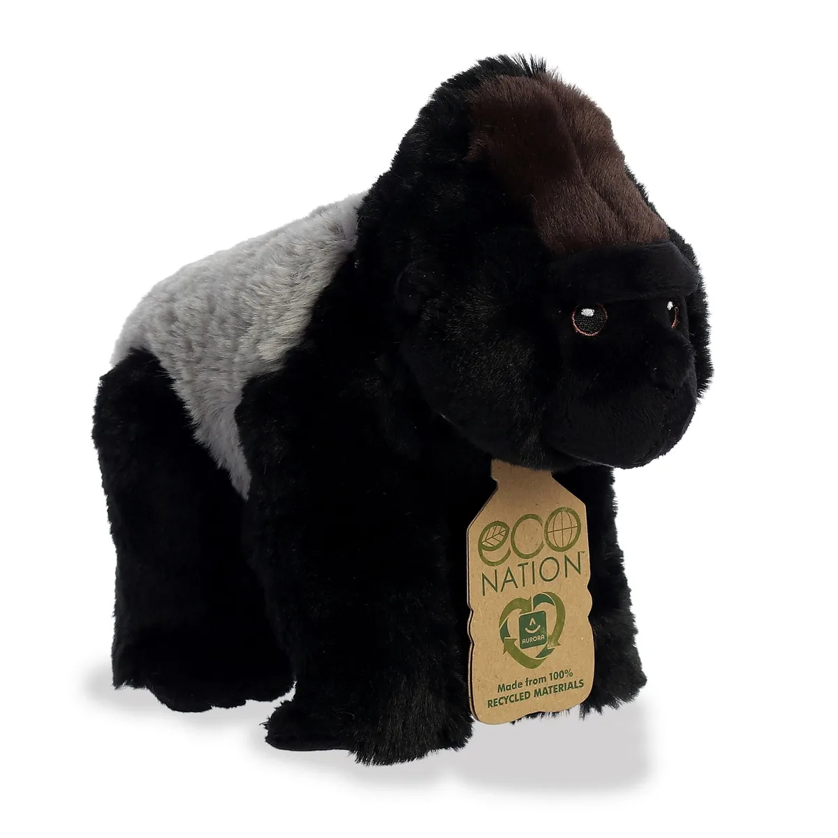 Aurora World, Inc. Aurora World, Inc. 9.5" Silverback Gorilla Eco Nation Stuffed Animal — product photo