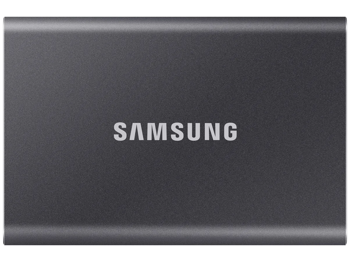 SAMSUNG SAMSUNG T7 2TB portable SSD MU-PC2T0T/AM Titan Grey — product photo