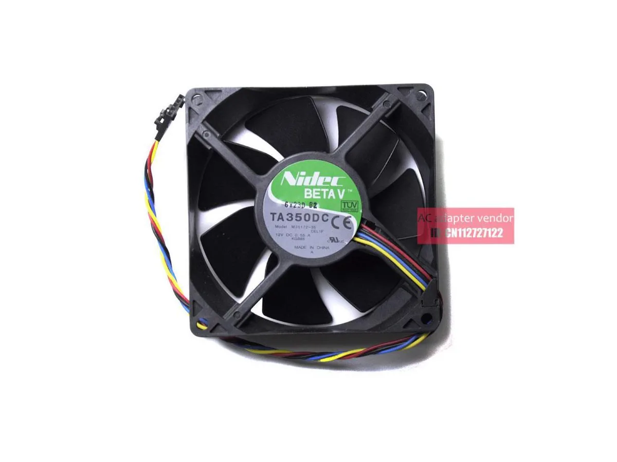 Fans Fans TA350DC M35172-35 Dell WC236 9CM 12V 0.55A case fan — product photo
