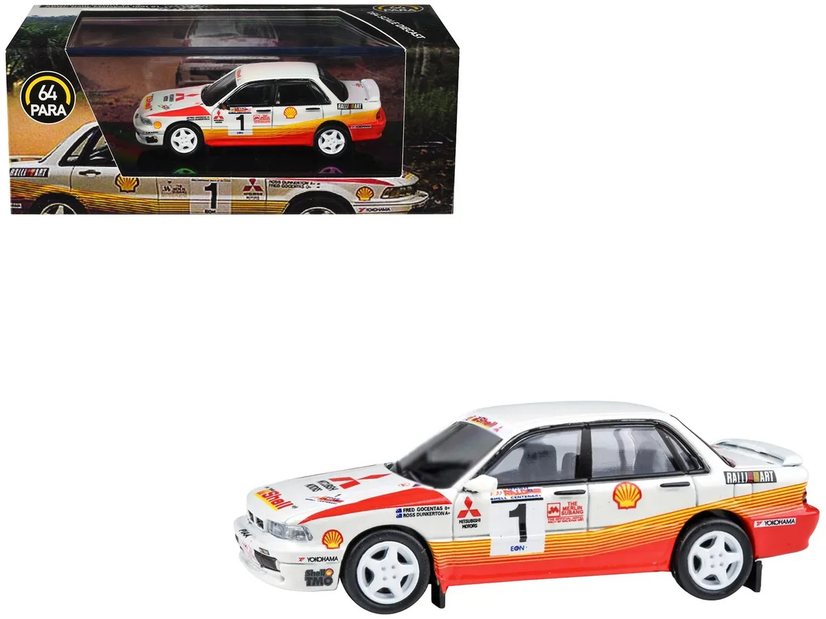 Paragon Paragon Mitsubishi Galant VR-4 RHD #1 1991 1/64 Diecast hobby collectible — product photo