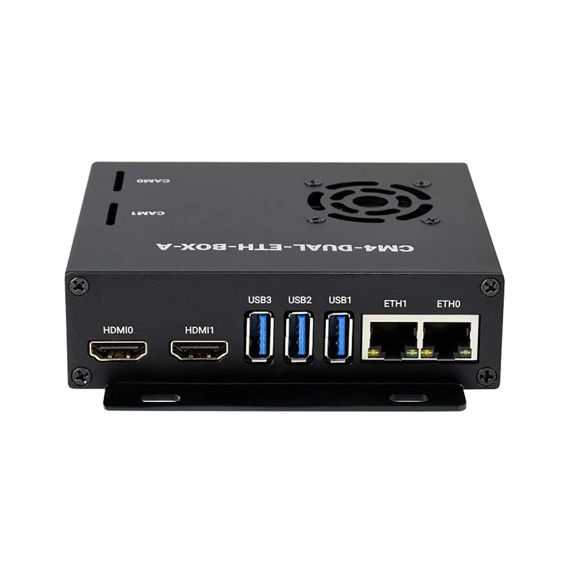 LORDWORLD LORDWORLD Dual Gigabit Ethernet Mini-Computer for CM4 with Fan Metal Case — product photo