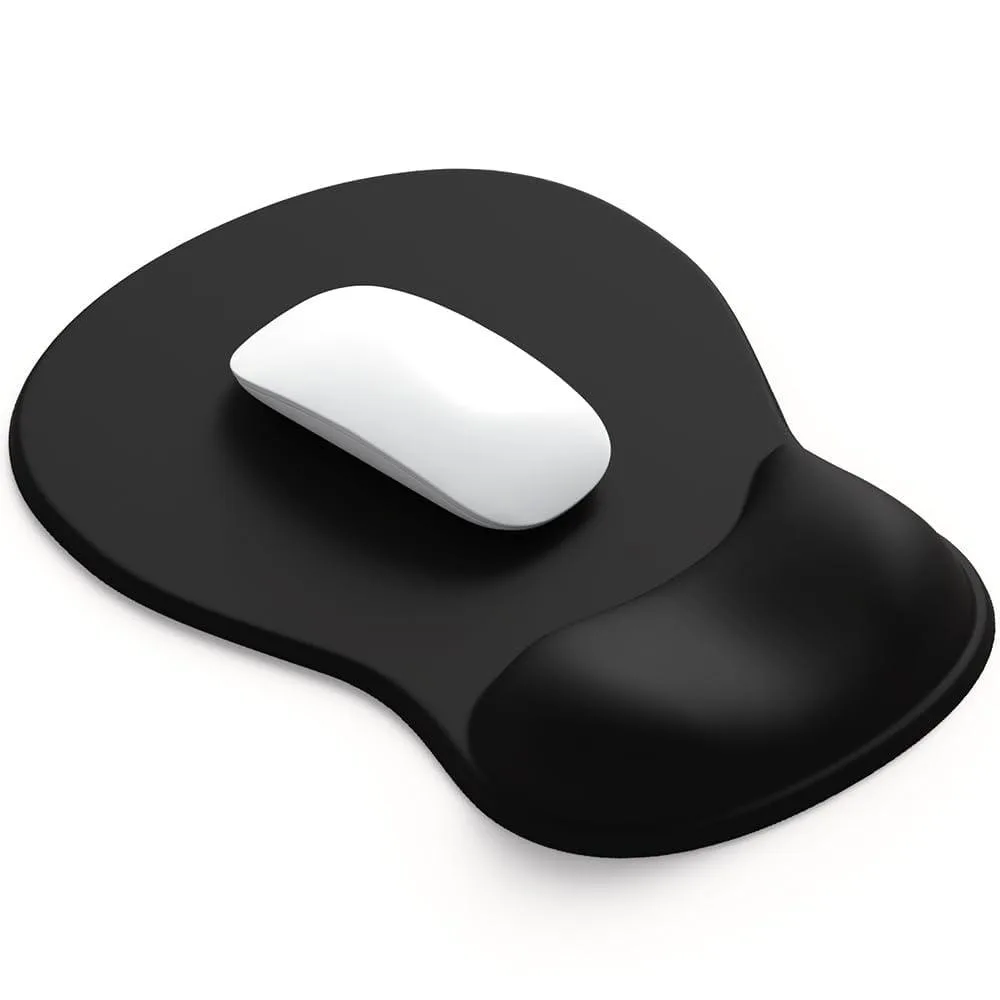 DEMON CHEST Gel Wrist Rest Mouse Pad 01Black 10.2 x 7.9 in — product photo