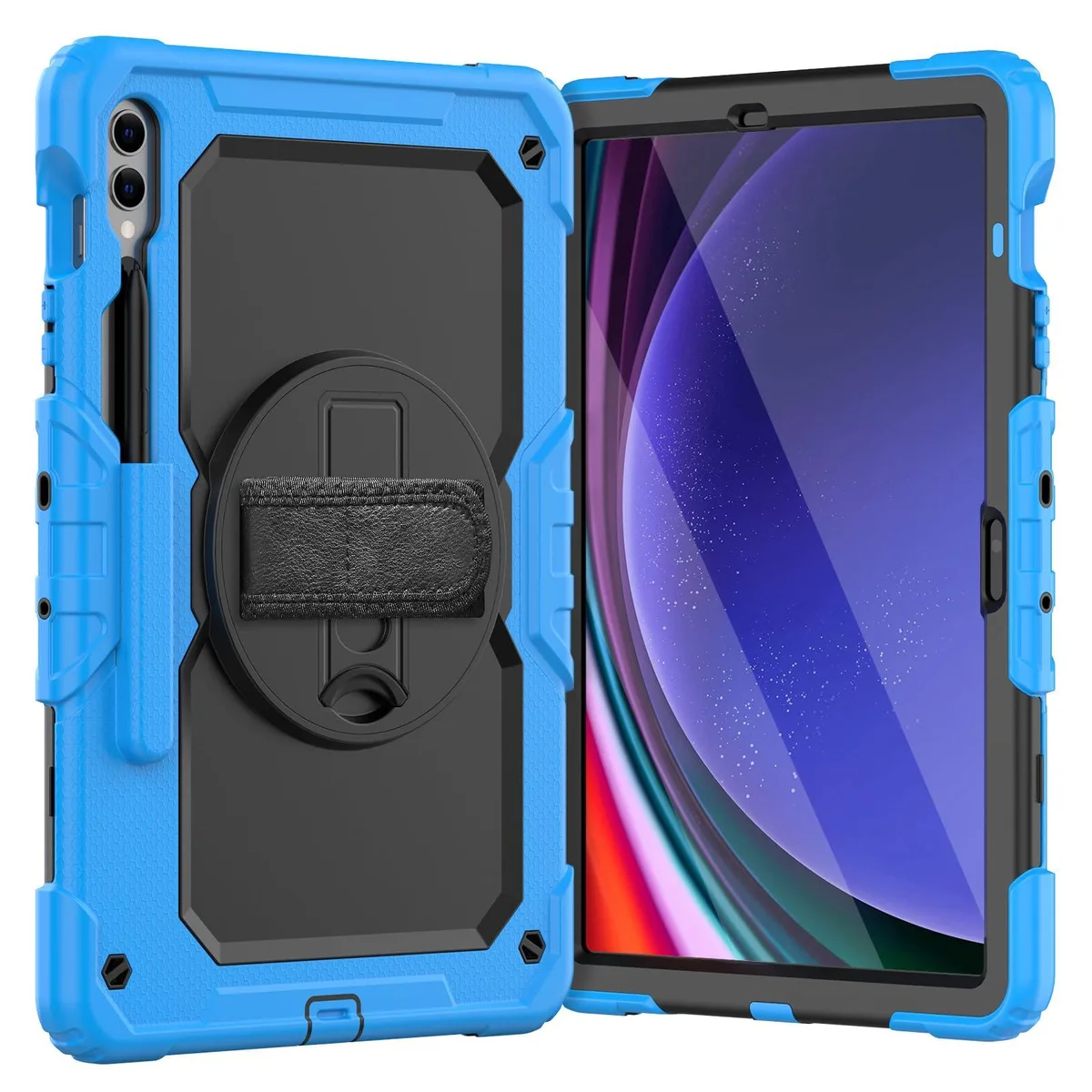 Timoom Timoom Heavy Duty Shockproof Case Light Blue for Samsung Galaxy Tab S10+ S9 FE+ S9+ 12.4" 2024 2023 — product photo