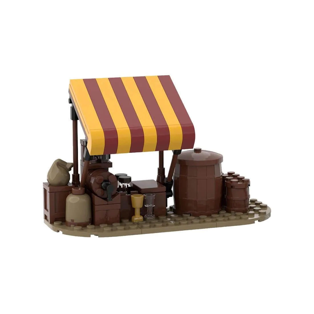 ZITIANYOUBUILD ZITIANYOUBUILD MOC-78676 Medieval Village Well 95 Parts — product photo