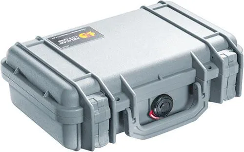 Pelican Products, Inc. Pelican Products, Inc. 1170 Watertight Hard Camera Case Silver — product photo
