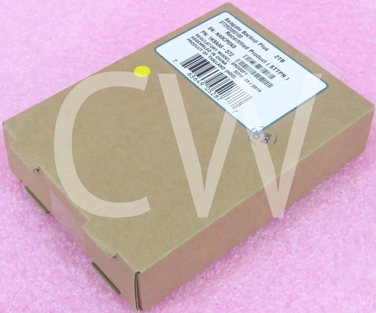 Seagate Seagate Backup Plus Slim STDR2000100 2TB 5400RPM USB 3.0 2.5in External Hard Drive — product photo