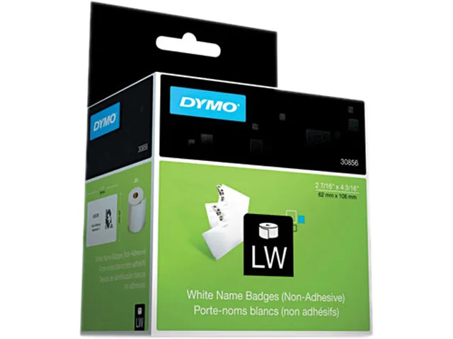DYMO DYMO 30856 Name Badge Labels White 250 Roll pos accessory — product photo