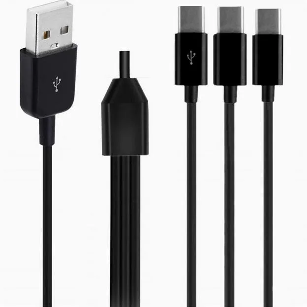 Enfain Enfain USB one drag three charging cable 1.5m — product photo
