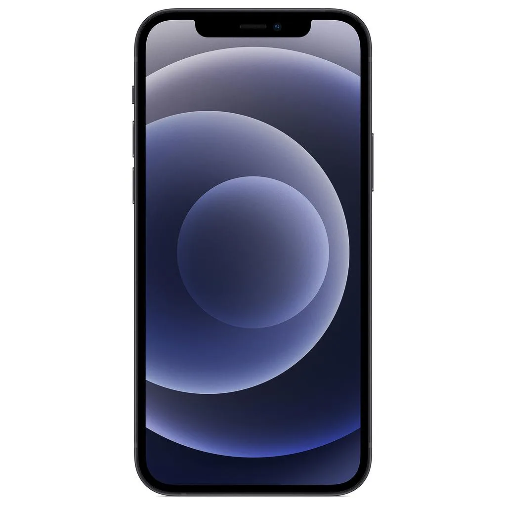 Apple Apple iPhone 12 64GB Black IPH-12-64-BLK-B cell phones - unlocked — product photo