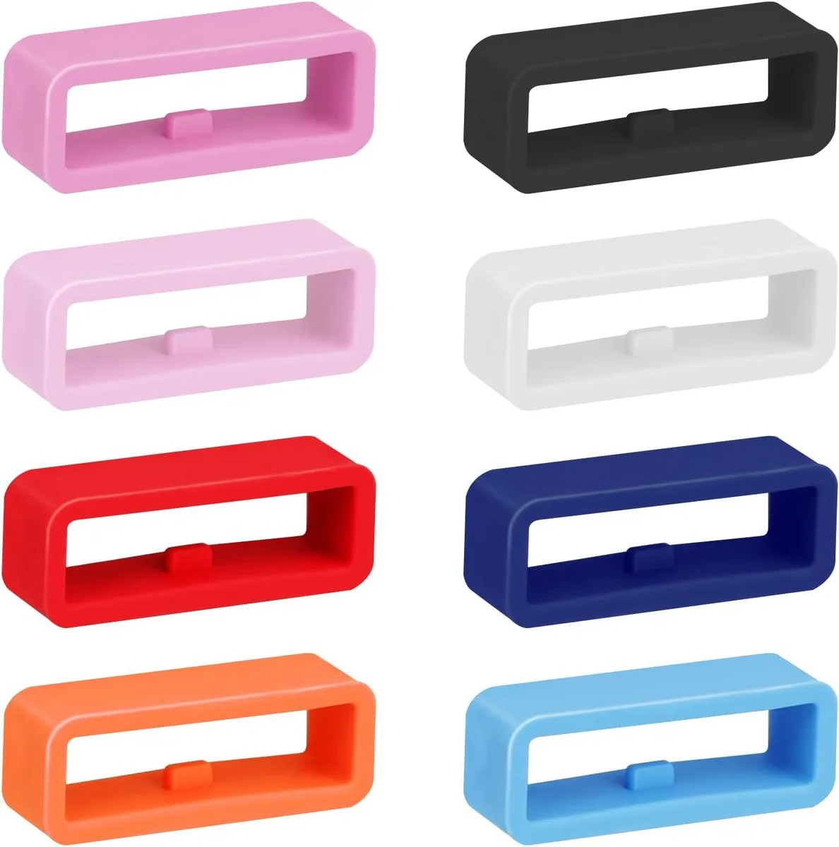 ETEIZU ETEIZU 20mm Silicone Security Lock 8-Pack Multi-Colour — product photo