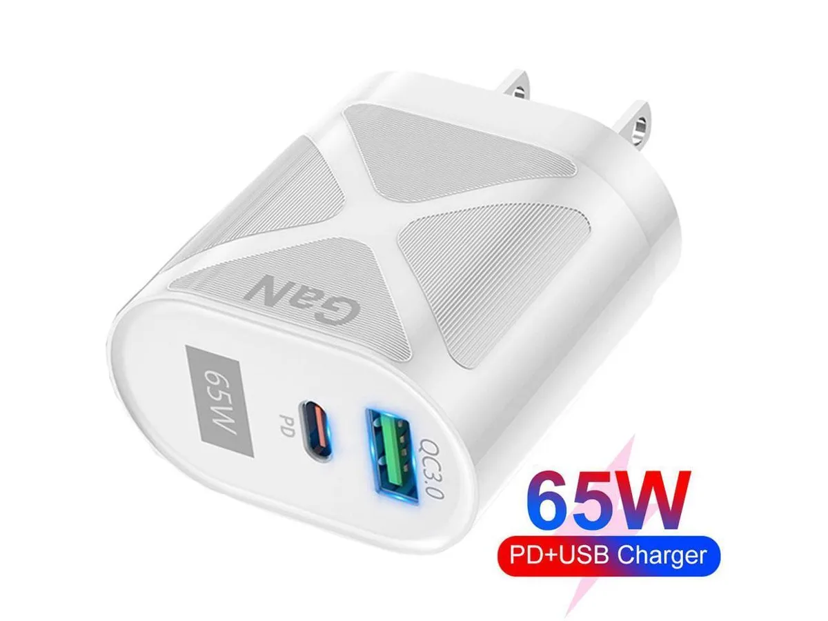 IXJYLCPC IXJYLCPC 65W GaN II USB-C Charger 3.0 White — product photo