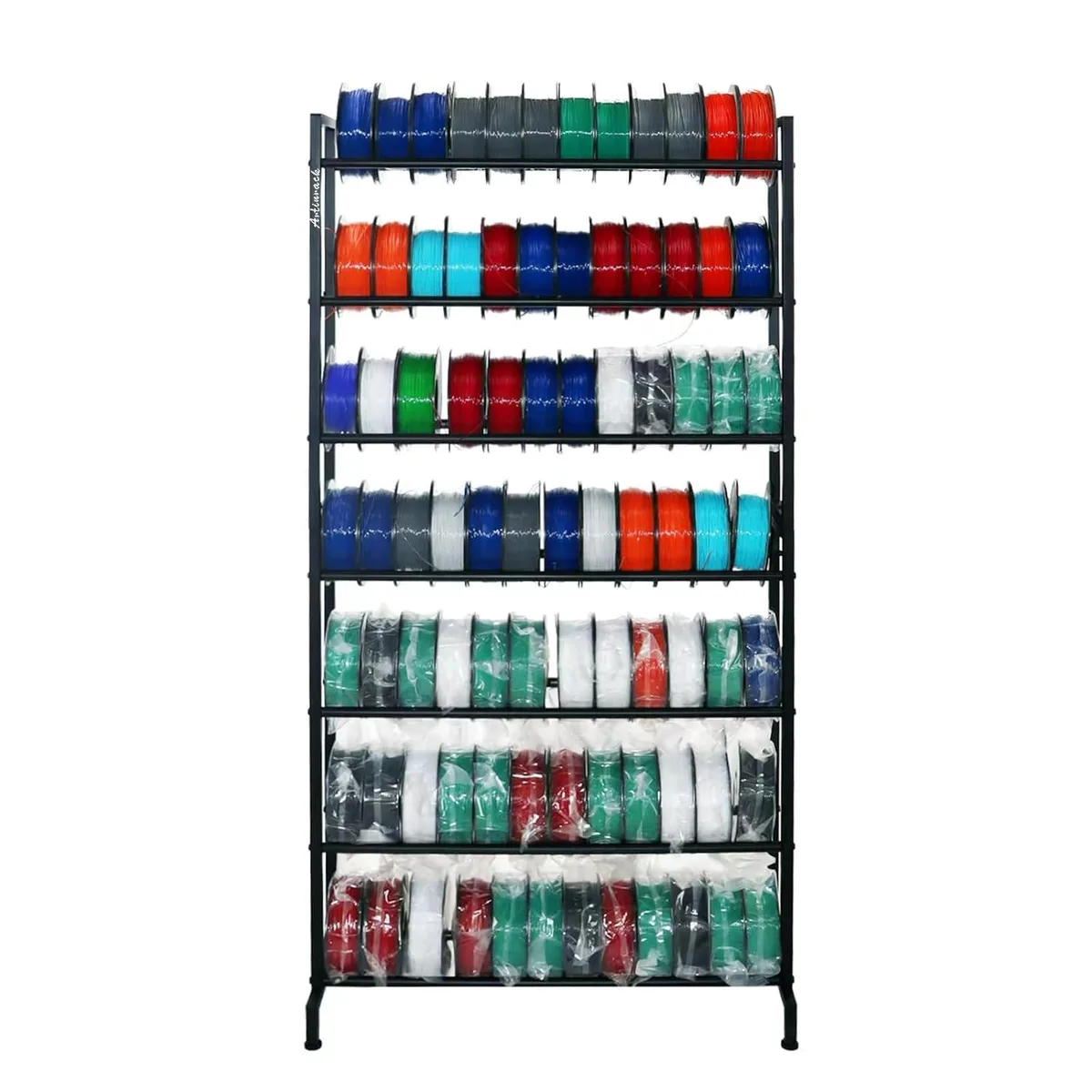 BFKK BFKK 3D Printer Filament Rack 7 Tier 80 Spools 3d printers accessory — product photo