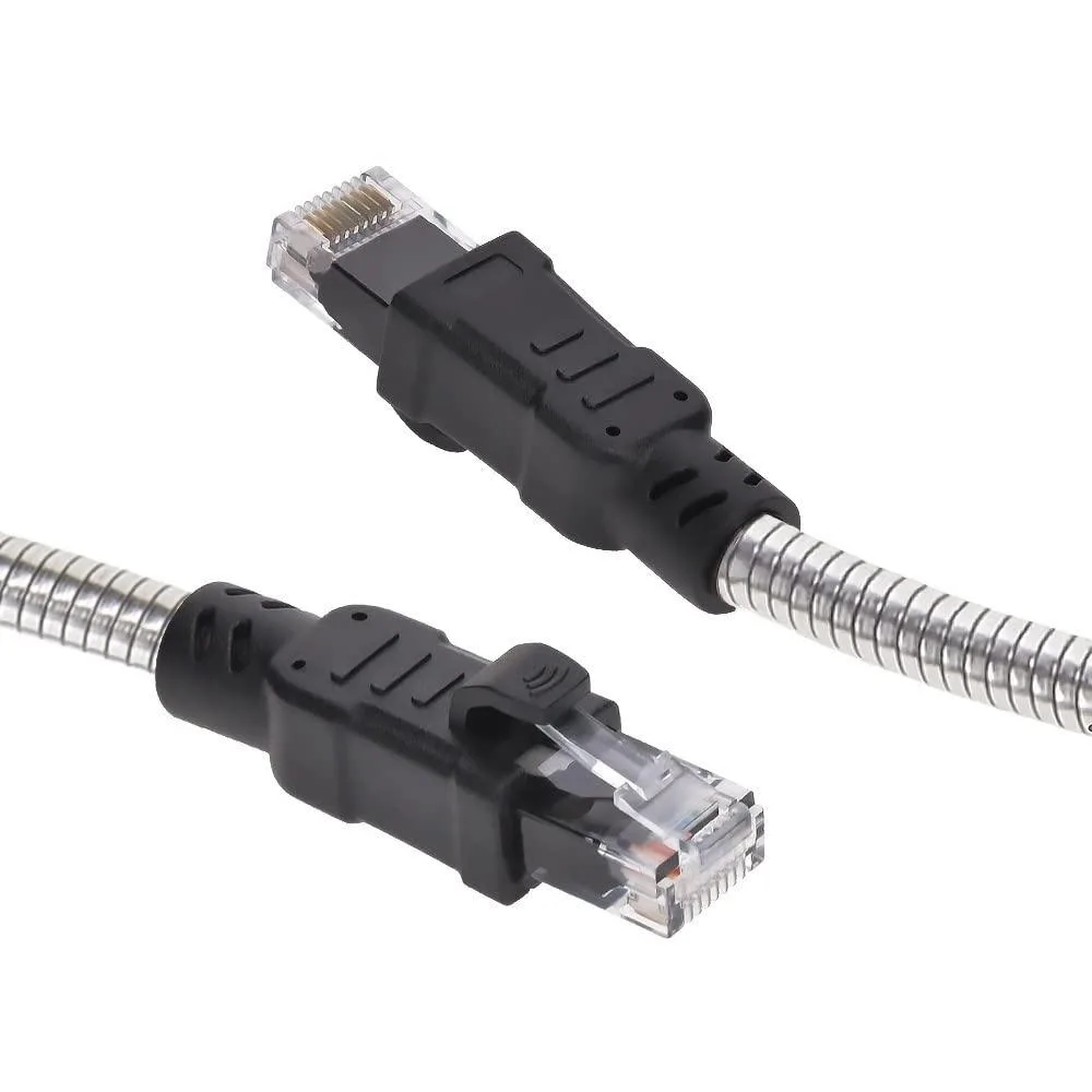  InstallerParts Cat6A Armored Patch Cable 24AWG 7.8mm 5 Ft — product photo