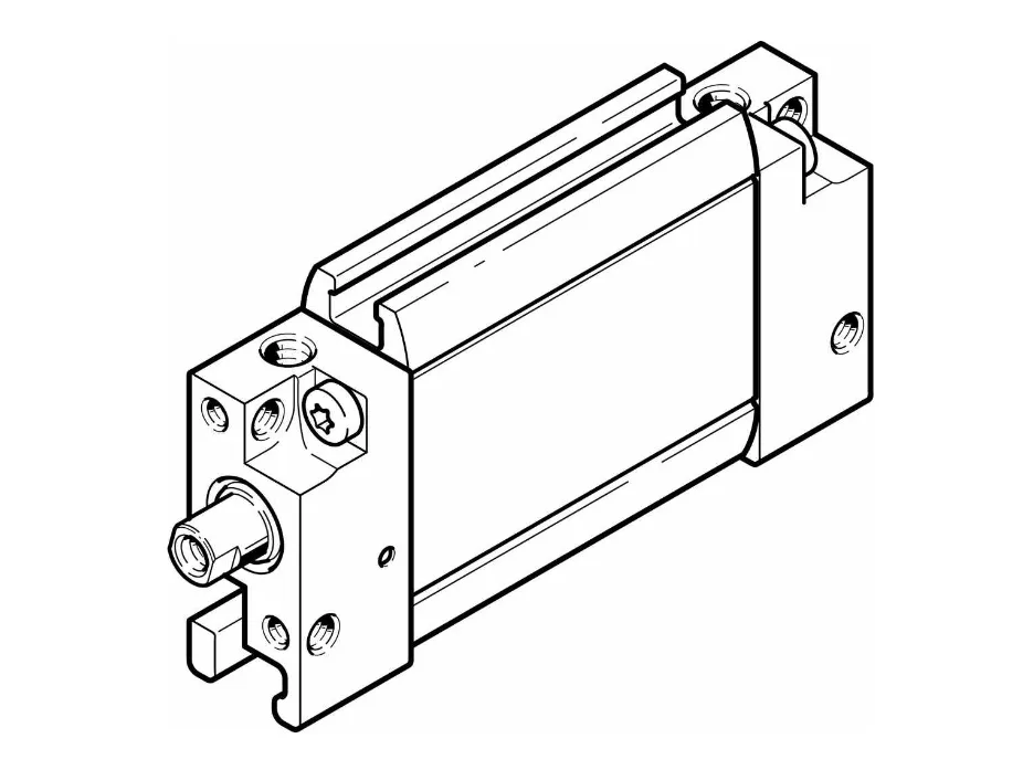 Festo Festo DZF-12-40-P-A 164005 Flat Cylinder electrician tool — product photo