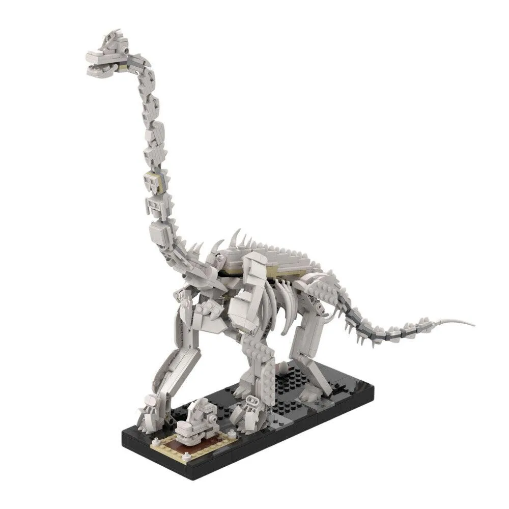 ZITIANYOUBUILD ZITIANYOUBUILD Little Oskar Giraffatitan Skeleton 701 Pieces MOC — product photo