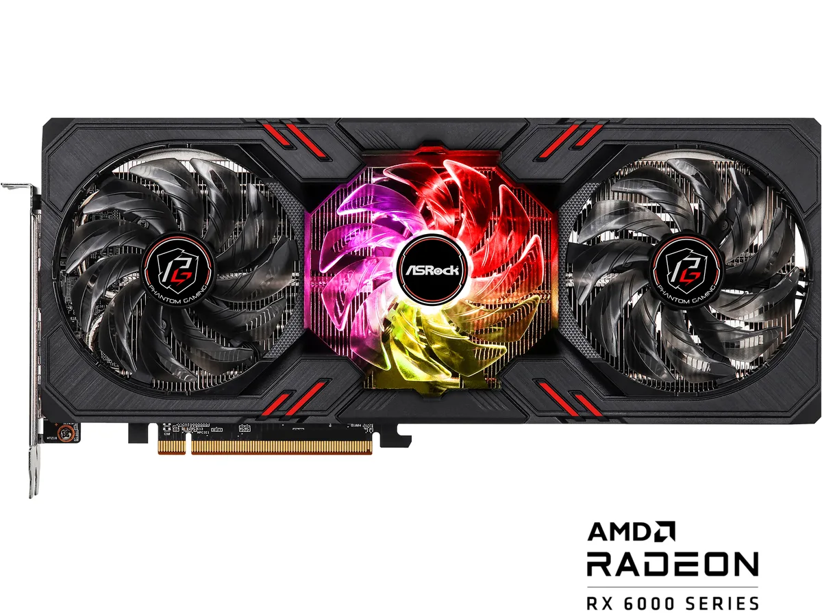 ASRock ASRock RX6600XT PGD 8GO graphics card — product photo