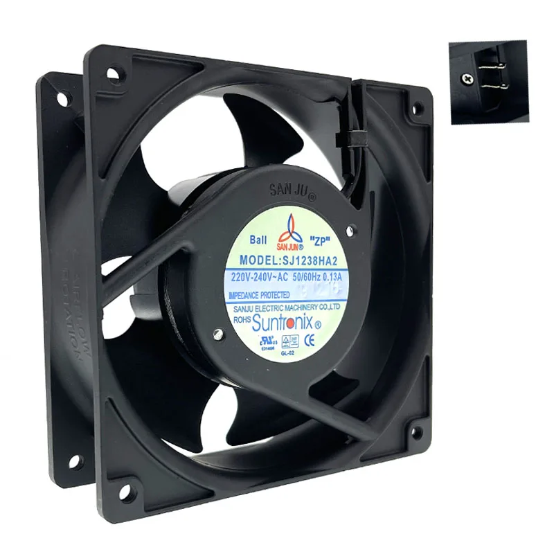 SXDOOL SXDOOL SJ1238HA2 120mm 220-240V AC case fan — product photo