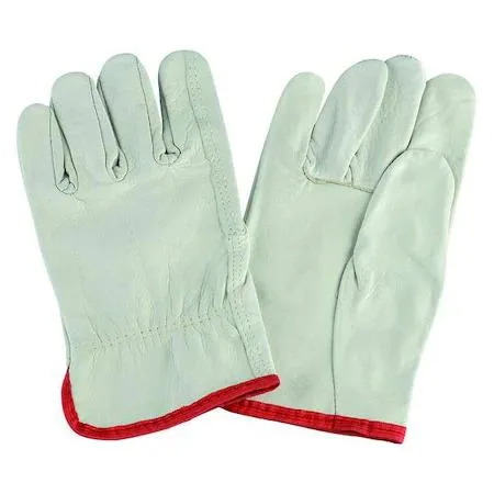 Condor Condor 5AV28 Leather Drivers Gloves Cowhide Shirred Slip-On Straight Thumb personal protective equipment — product photo