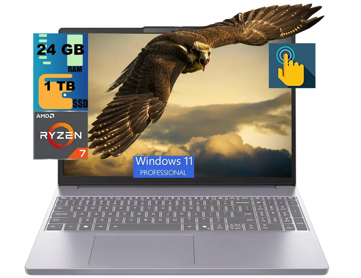 Lenovo Lenovo IdeaPad Slim 3 15 laptop AMD Ryzen 7 170 24GB 1TB — product photo