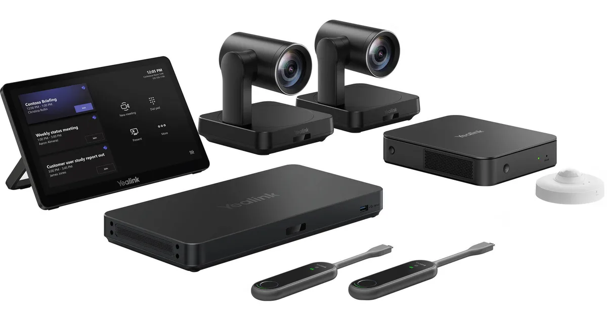 Yealink Network Technology Co., Ltd Yealink Network Technology Co., Ltd MVC940-C5-000 conferencing device — product photo