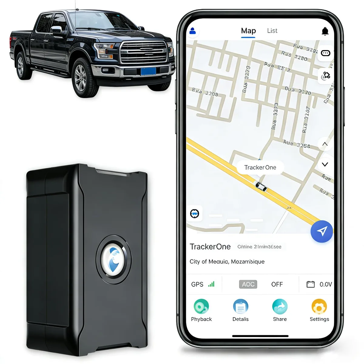  GPS Tracker 4G LTE 75 Day Battery 10s Update 180 Day Playback — product photo