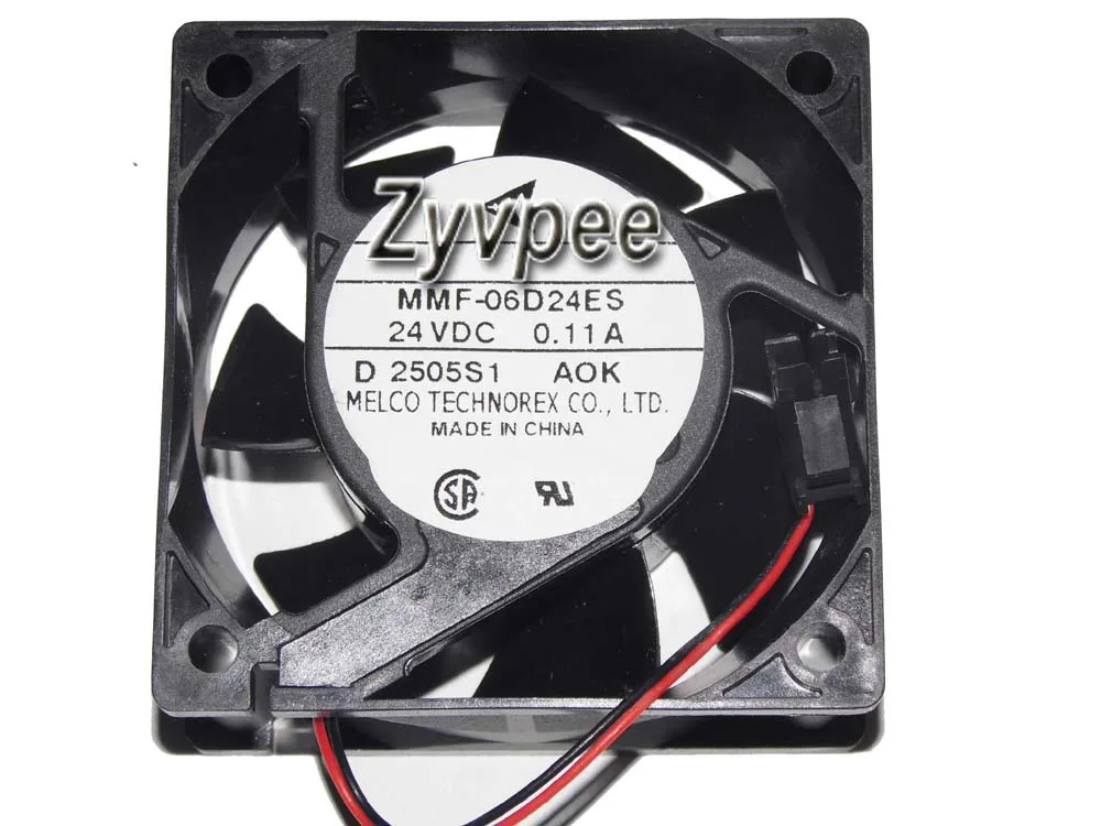 Zyvpee Zyvpee MMF-06D24ES 24V 0.11A 60x25mm case fan — product photo