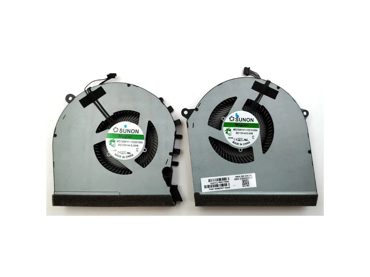 Fans Fans CPU &amp; GPU Cooling Fan for HP Omen 17-CB TPN-C144 — product photo