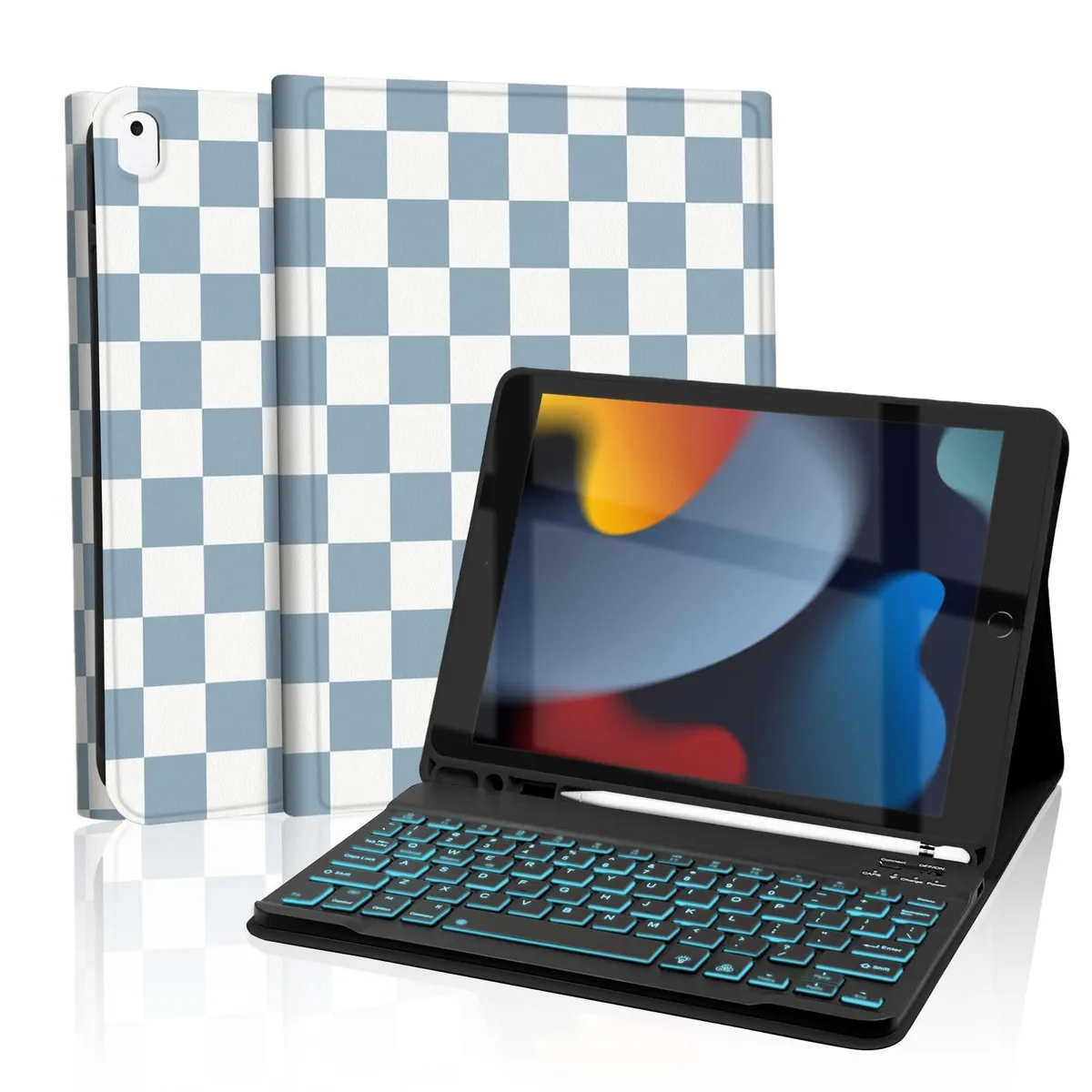Astro Gaming Astro Gaming 2 in 1 Accessory Checkered Plaid Blue-White — product photo