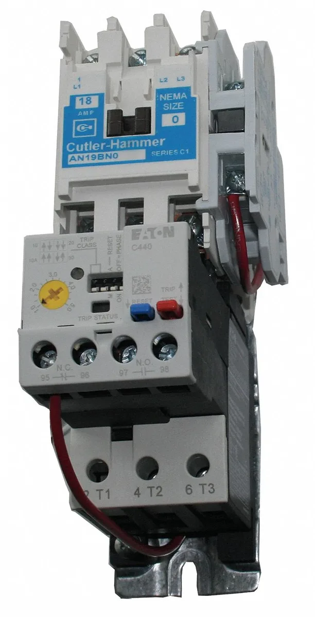 Eaton Eaton AN19BN0C5E020 NEMA Magnetic Motor Starter 480V AC 3 Phase 20A 1NO — product photo