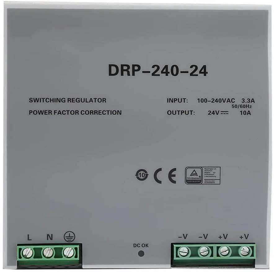 myVolts myVolts DRP-240-24 Din-Rail Power Supply 240W 24V 10A — product photo
