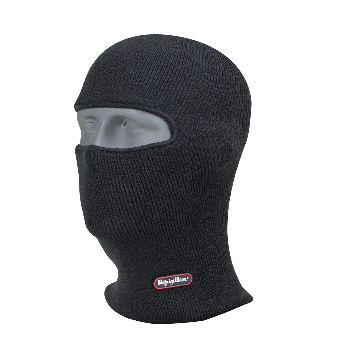 Refrigiwear Refrigiwear Silver Magic Antimicrobial Open Hole Balaclava Black — product photo