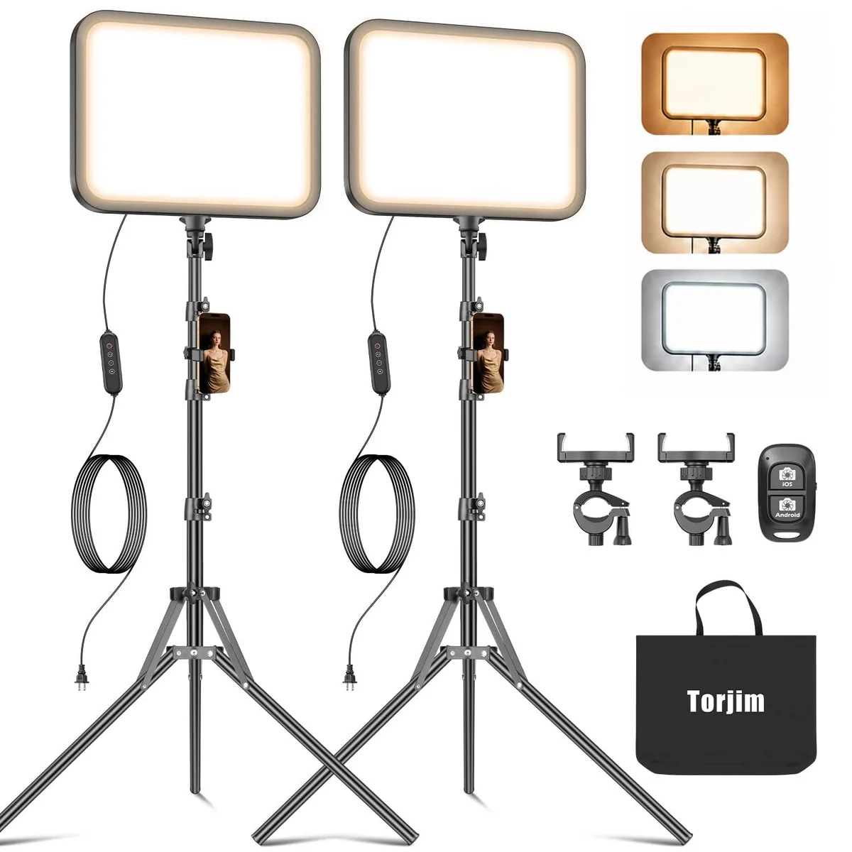 Neewer ABC02 12 inch 30W Video Light Kit 3000-6500K — product photo
