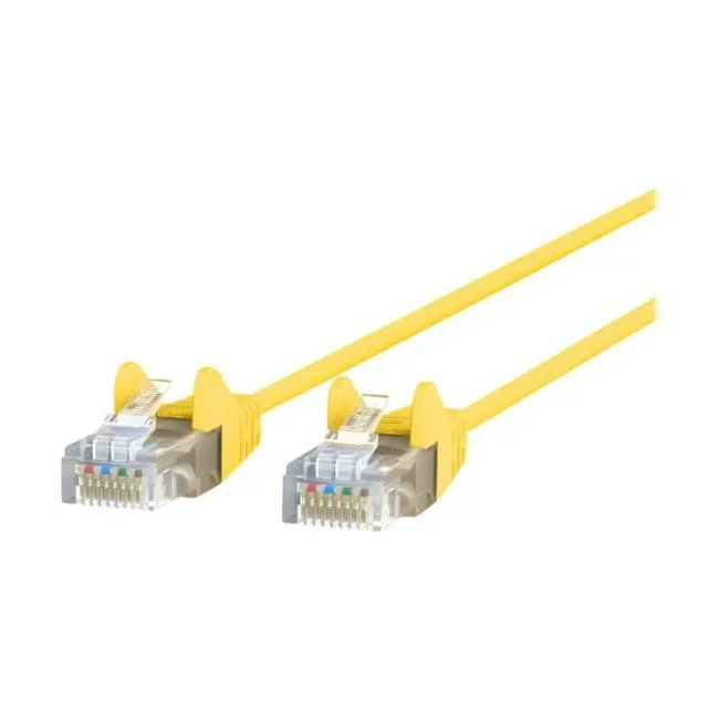 Belkin Belkin CE001B12-YLW-S Cat6 network ethernet cable 12 ft yellow — product photo