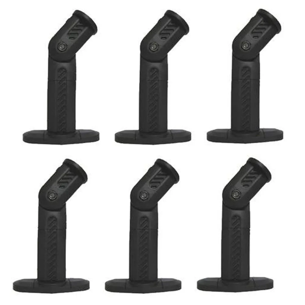 VideoSecu VideoSecu MS26B6 6 Black Deluxe Speaker Mounts — product photo