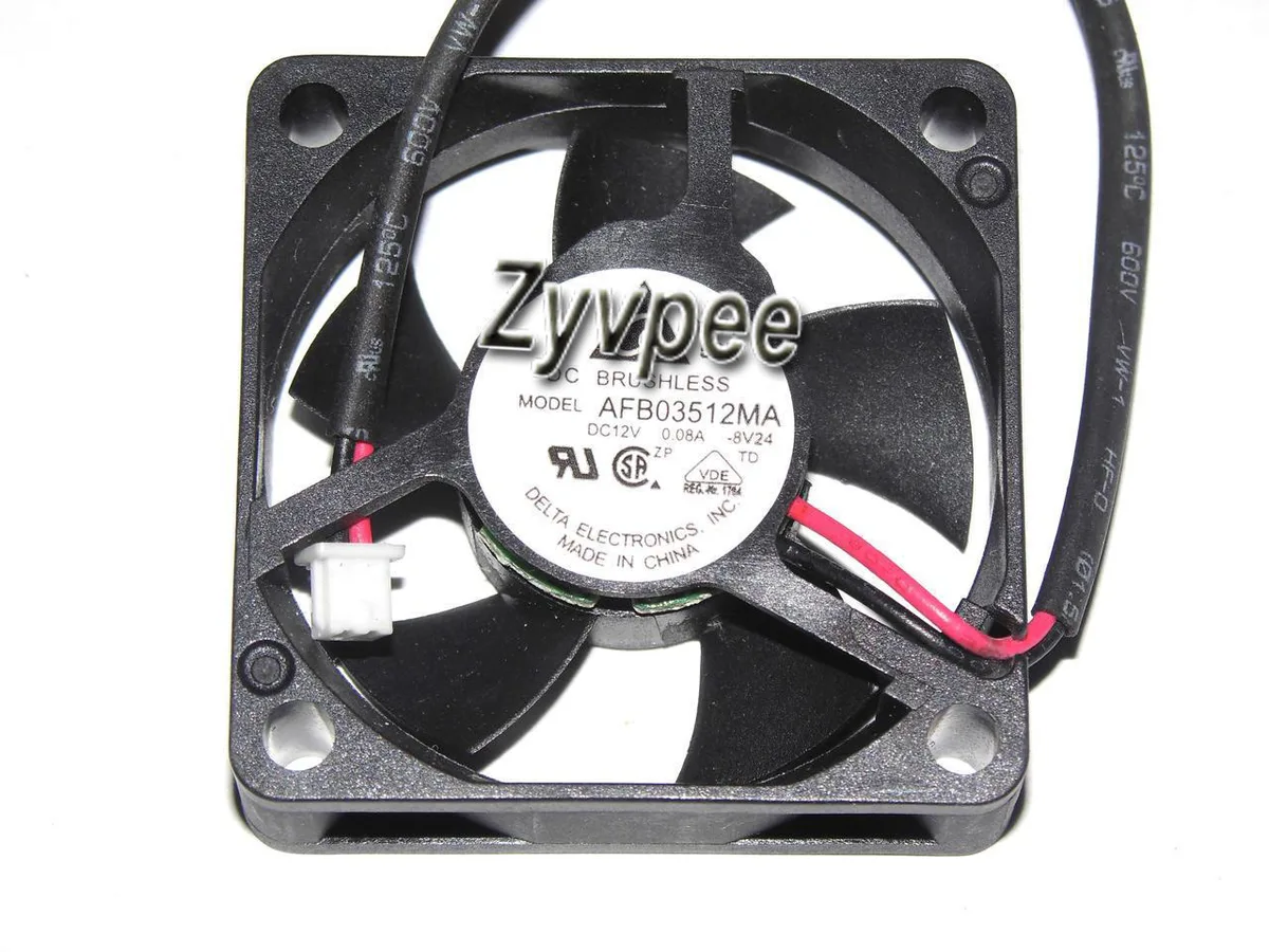 Zyvpee Zyvpee AFB03512MA 35*10mm 12V 0.08A 2-pin case fan — product photo