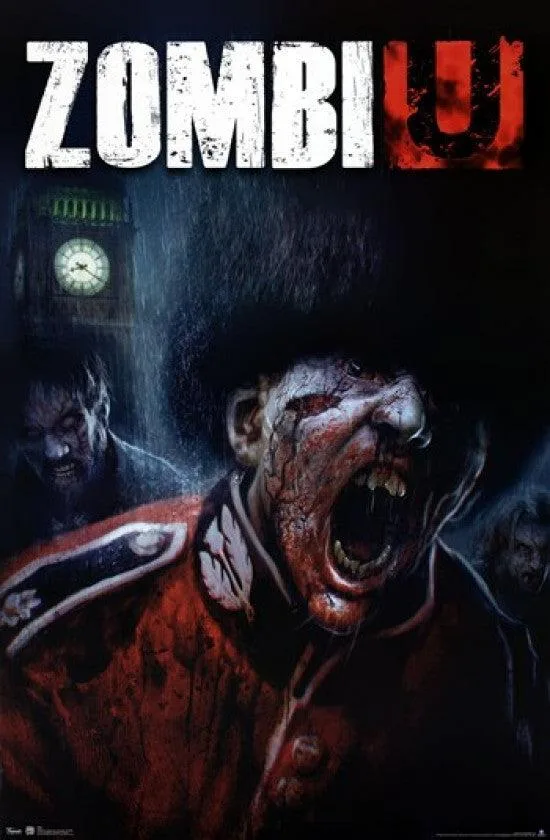 ZombiU poster print, 24 by 36 inches, premium heavy stock paper