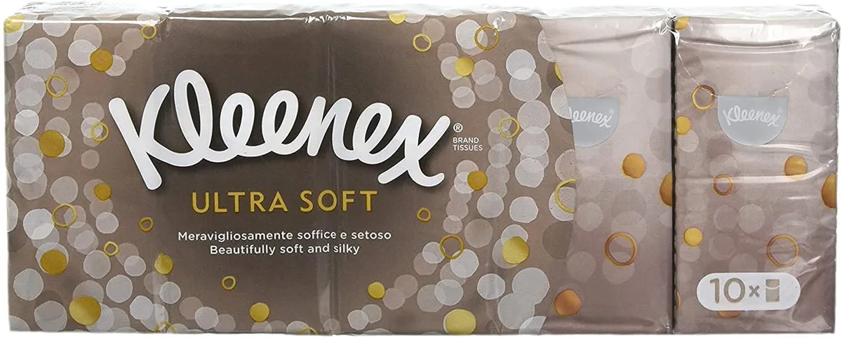  Ultra Soft Facial Tissue Pocket Pack 10 4-Ply 1000 Sheets 03830431 — product photo