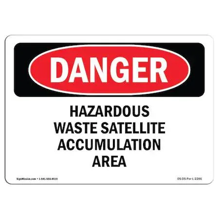 Rectangular transparent rigid plastic sign 10 by 14 inches