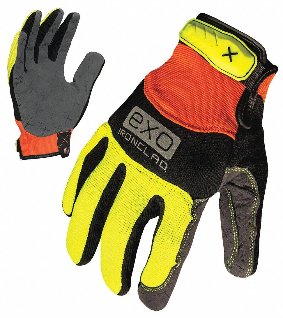 Ironclad Ironclad EXO-HVP-05-XL High-Visibility Mechanics Glove — product photo