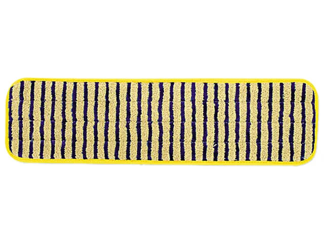 Rubbermaid Commercial Rubbermaid Commercial Q810YEL Microfiber Scrubber Pad 18" Yellow 6/Carton cleaning — product photo