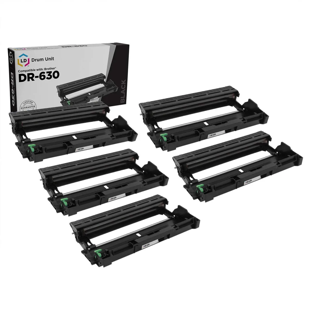 LD Products LD Products DR-630 Drum Unit 5-Pack Black — product photo