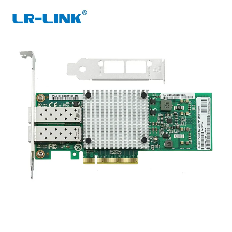 LR-LINK LR-LINK LREC9802BF-2SFP+ 10Gbps dual SFP+ network card — product photo