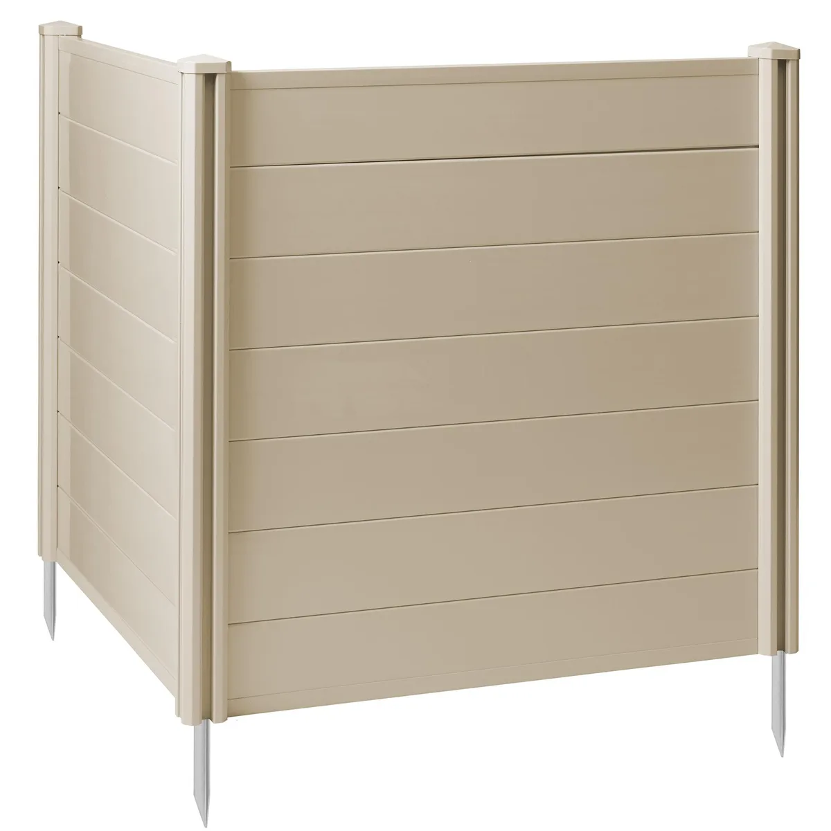 Casafield Casafield 42" x 42" Tan Vinyl Fencing Panels (2) — product photo